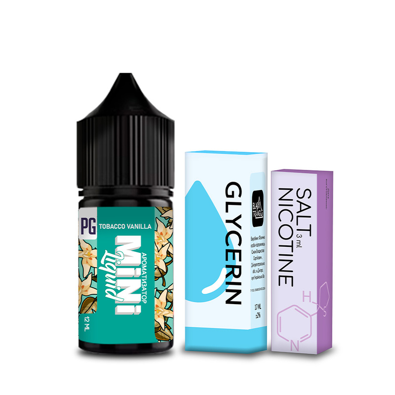 Набір Mini Liquid Tobacco Vanilla, 30 мл