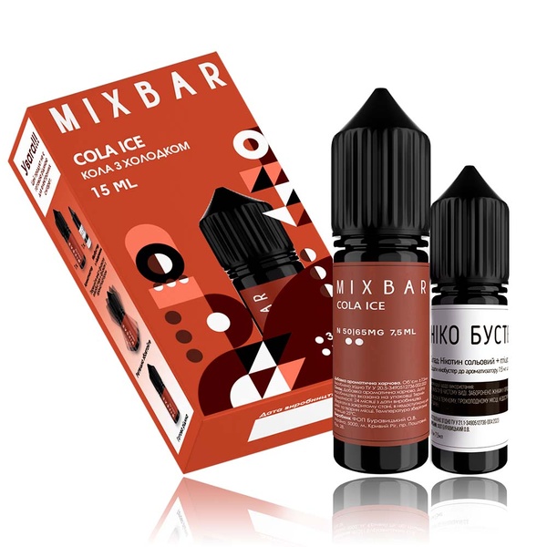Набір Mix Bar Cola ICE, 15 мл