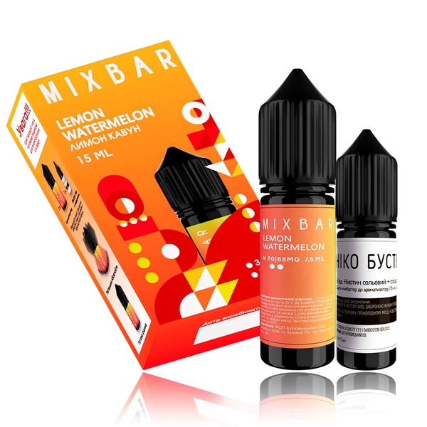 Набір Mix Bar Lemon Watermelon, 15 мл