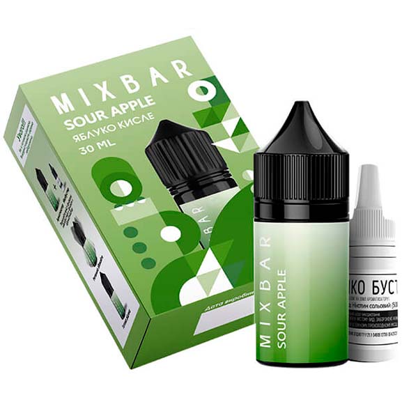 Набір Mix Bar Sour Apple, 30 мл