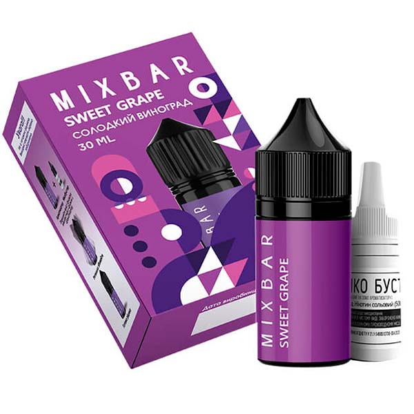 Набір Mix Bar Sweet Grape, 30 мл