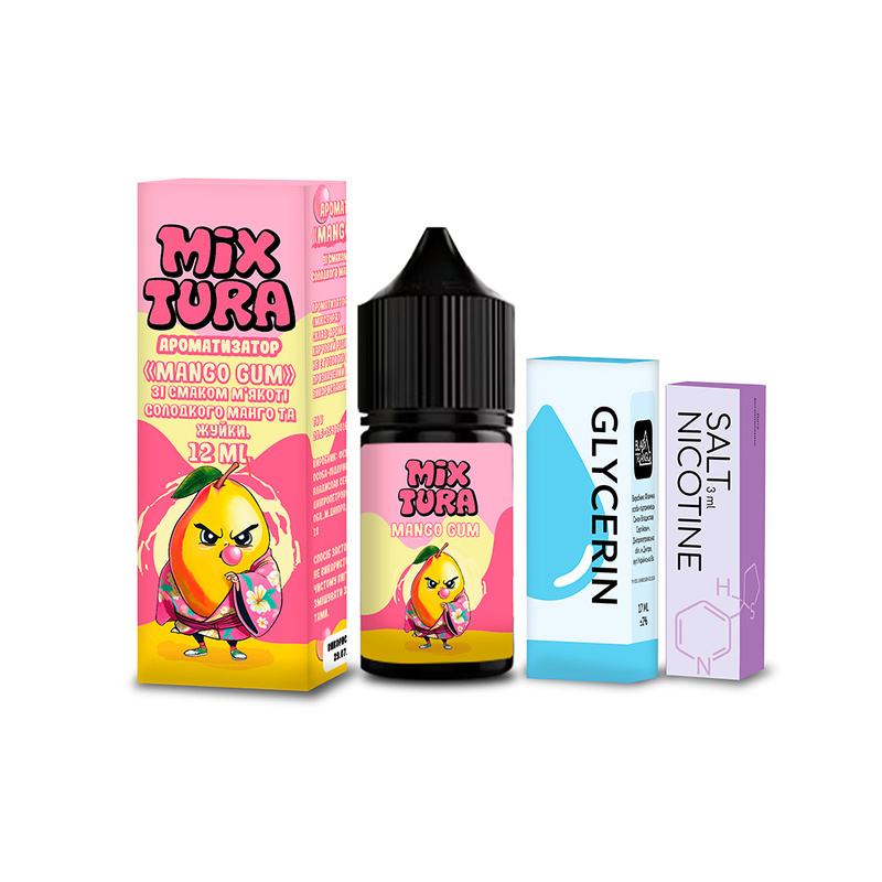 Набір Mixtura Mango Gum, 30 мл
