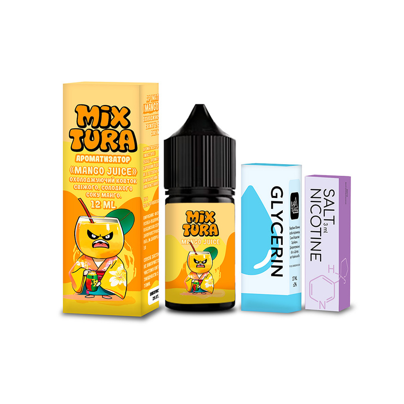 Набір Mixtura Mango Juice, 30 мл