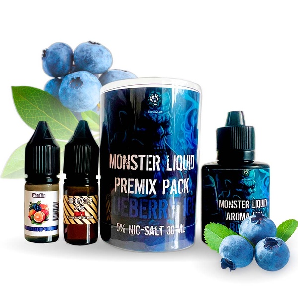 Набор Monster Blueberry Ice, 30 мл