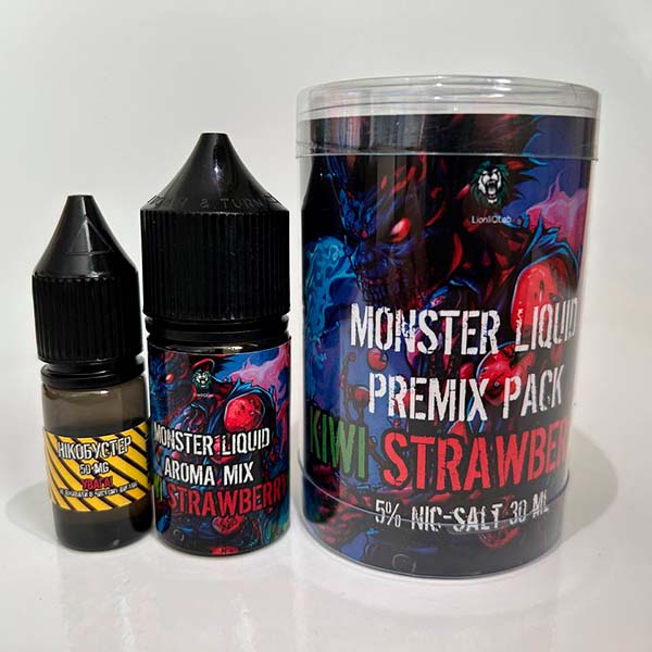 Набор Monster Kiwi Strawberry, 30 мл - 1