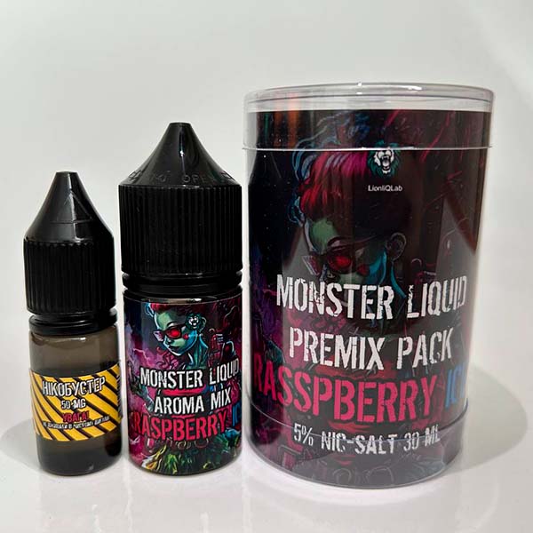 Набір Monster Raspberry Ice, 30 мл - 1