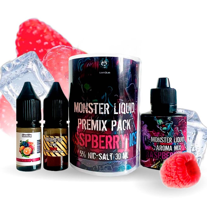 Набір Monster Raspberry Ice, 30 мл