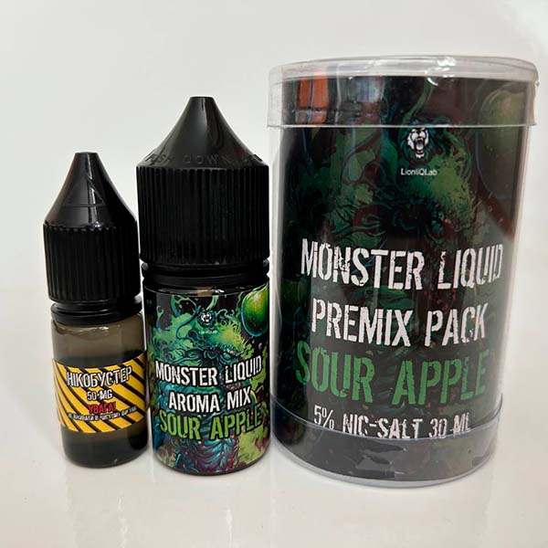 Набор Monster Sour Apple, 30 мл - 1