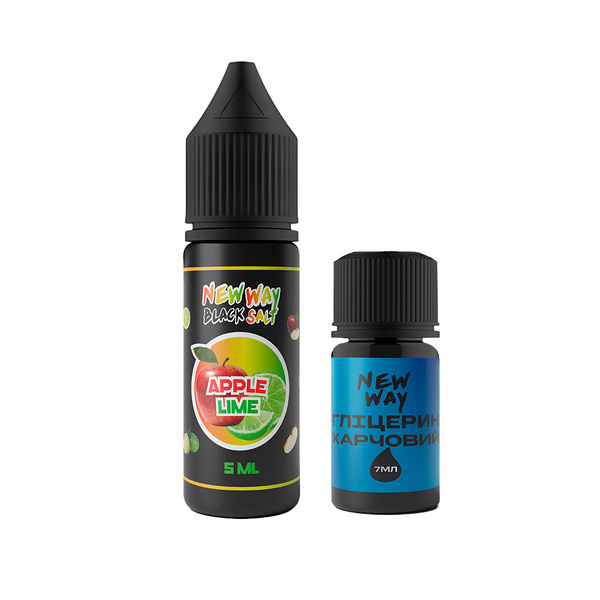 Набор New Way Black Apple Lime, 15 мл