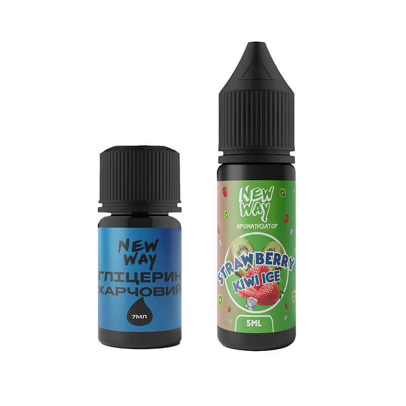 Набор New Way Ice Strawberry Kiwi Ice, 15 мл