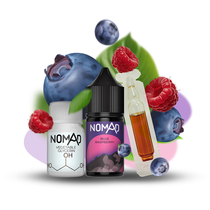 Набор Nomad Blue Raspberry, 30 мл