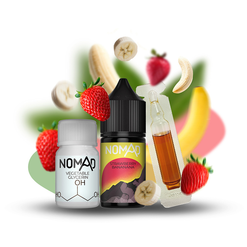 Набор Nomad Strawberry bananana, 30 мл