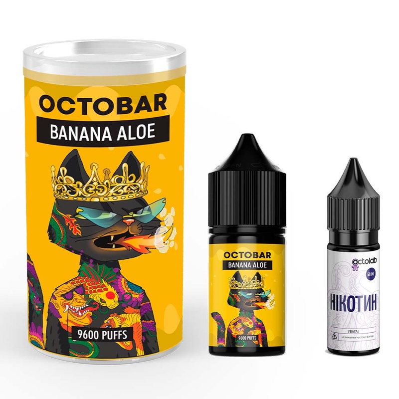 Набор Octobar NFT Banana Aloe, 30 мл
