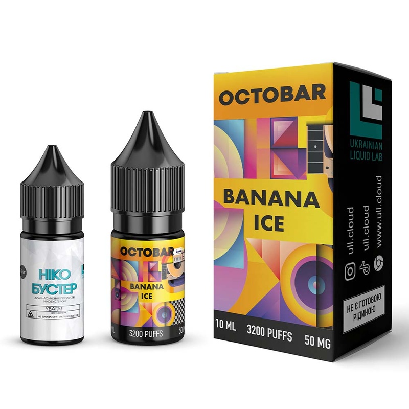 Набор Octobar Banana Ice, 10 мл