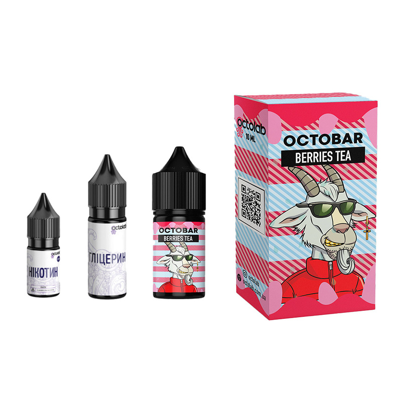Набор Octobar NFT Berries Tea, 30 мл