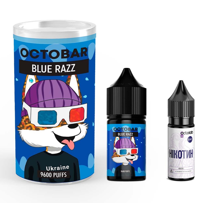 Набір Octobar Blue Razz, 30 мл