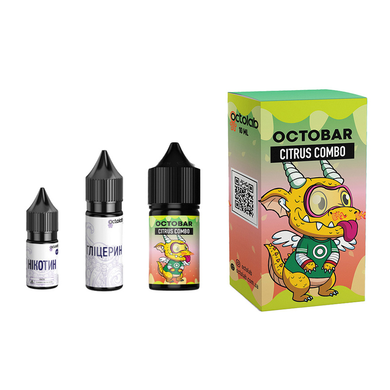 Набор Octobar NFT Citrus Combo, 30 мл