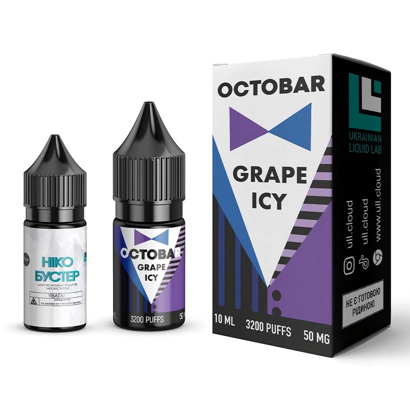 Набір Octobar Grape Icy, 10 мл