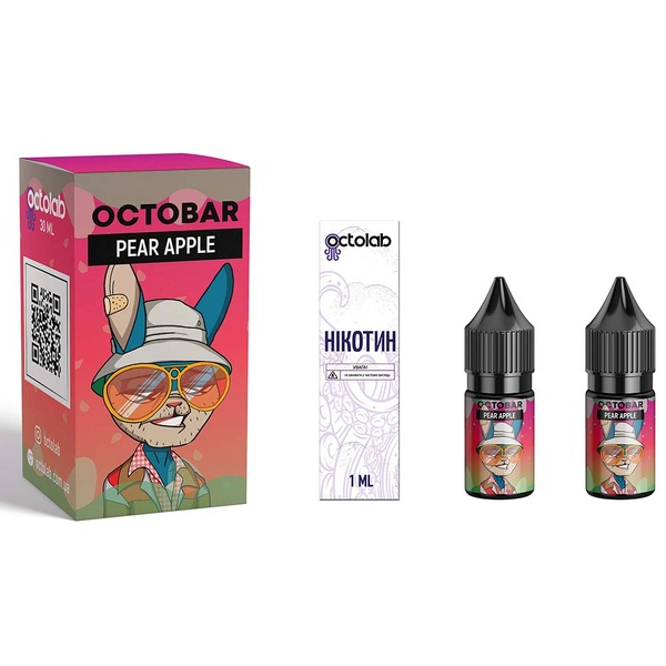 Набор Octobar Pear Apple, 10 мл