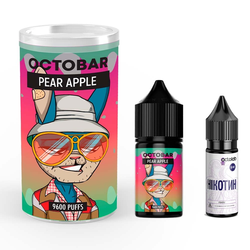 Набір Octobar Pear Apple, 30 мл