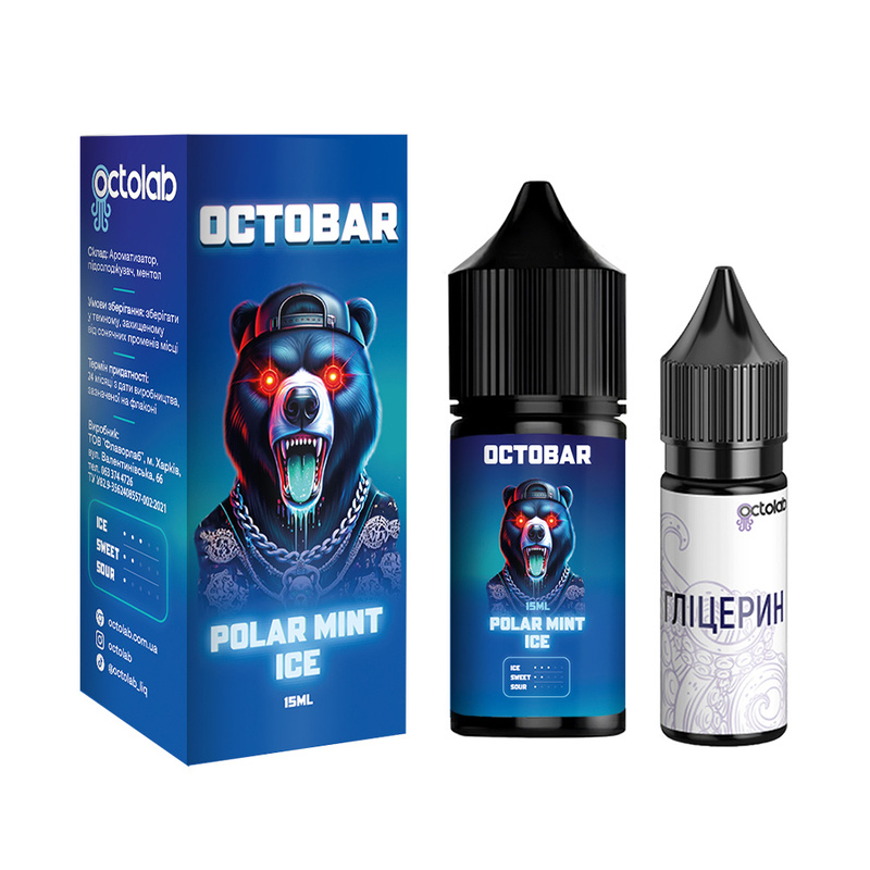 Набір Octobar Polar Mint Ice, 15 мл