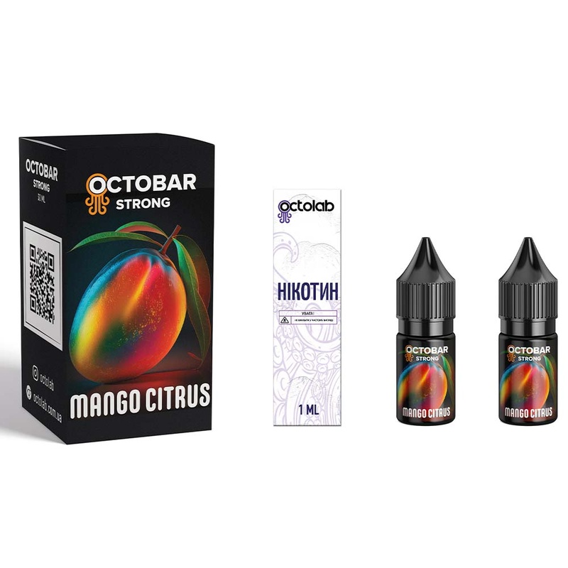 Набір Octobar Strong Mango Citrus, 10 мл