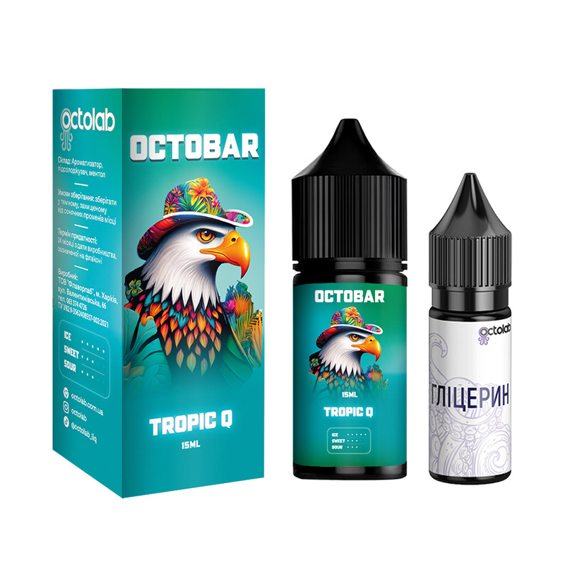 Набор Octobar NFT Tropic Q, 15 мл