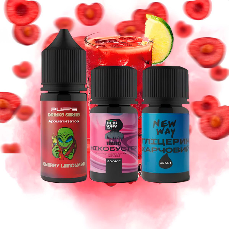 Набор PUFS Cherry Lemonade, 30 мл