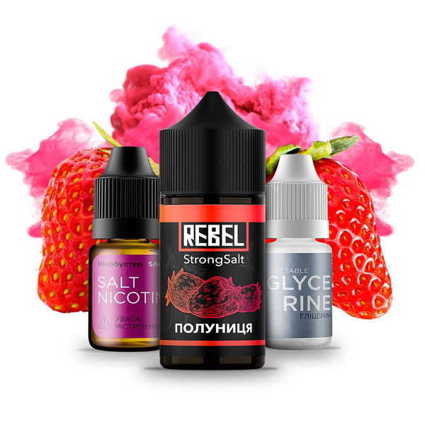 Набор Rebel Полуниця, 30 мл