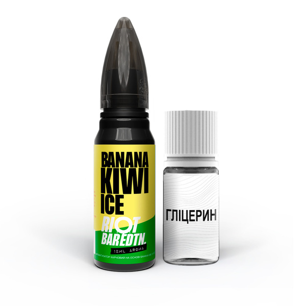 Набор Riot Squad BLCK EDTN Banana Kiwi Ice, 30 мл
