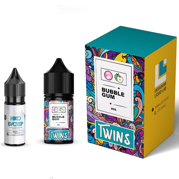 Набор TWINS Bubble Gum, 30 мл