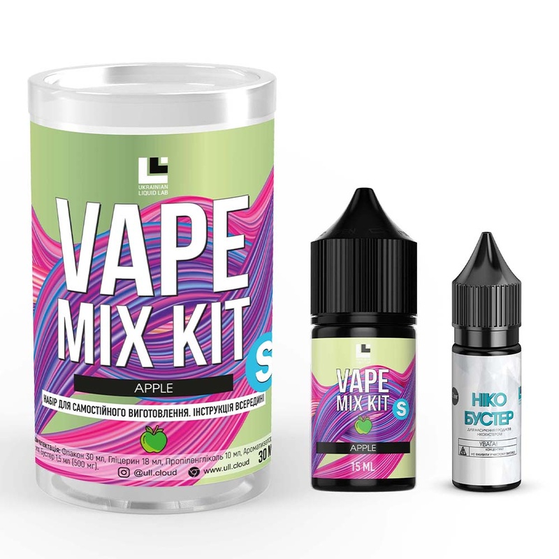 Набір Vape Mix Kit Apple, 30 мл
