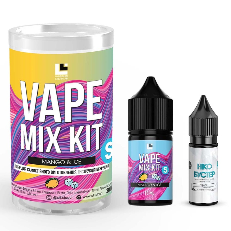 Набор Vape Mix Kit Mango Ice, 30 мл