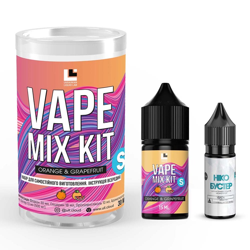 Набор Vape Mix Kit Orange Grapefruit, 30 мл