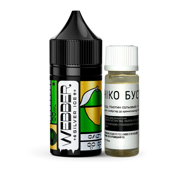Набор Webber Silver Ice Orange Peach Watermelon, 30 мл