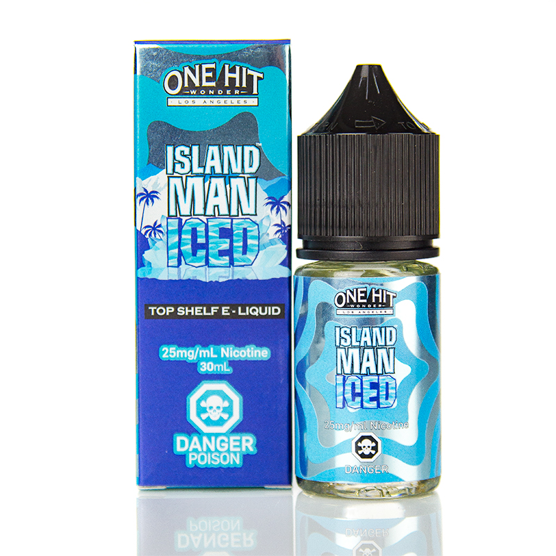 Рідина One Hit Wonder Salt Island Man Iced, 30 мл