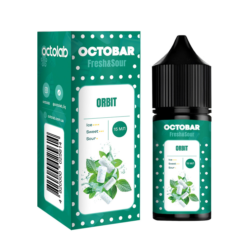 Набор Octobar Fresh Sour Orbit, 30 мл