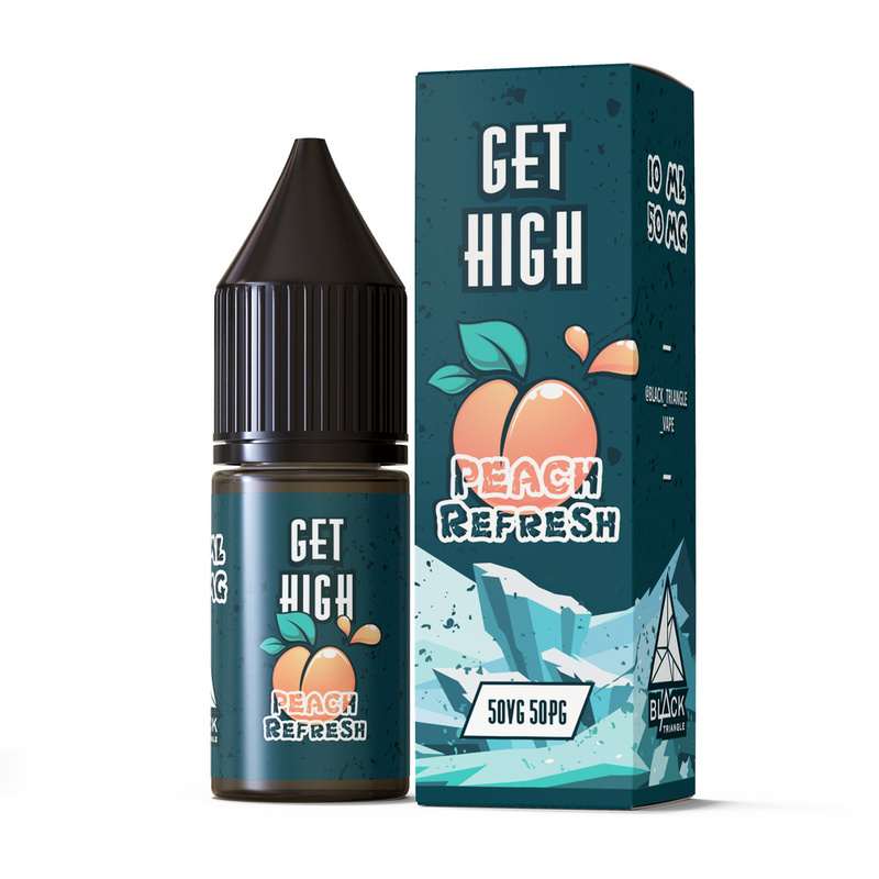 Рідина Get High Peach Refresh, 10 мл 