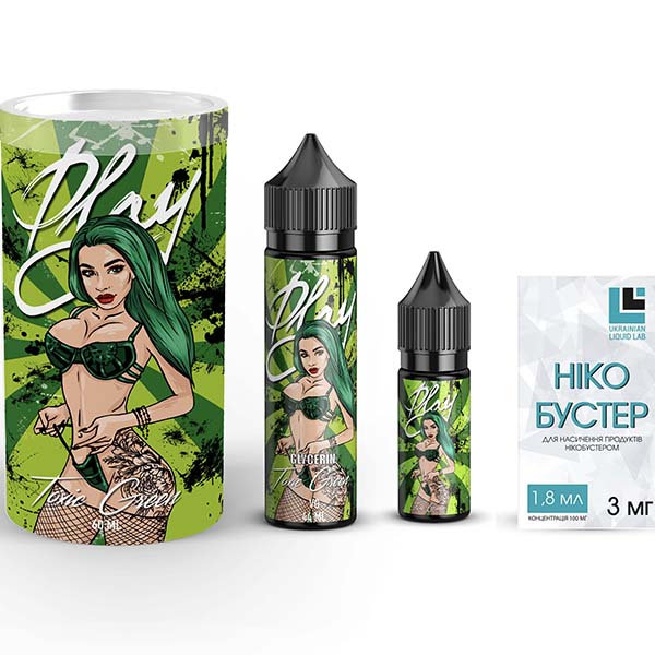 Набор Play Toxic Green, 60 мл Органический