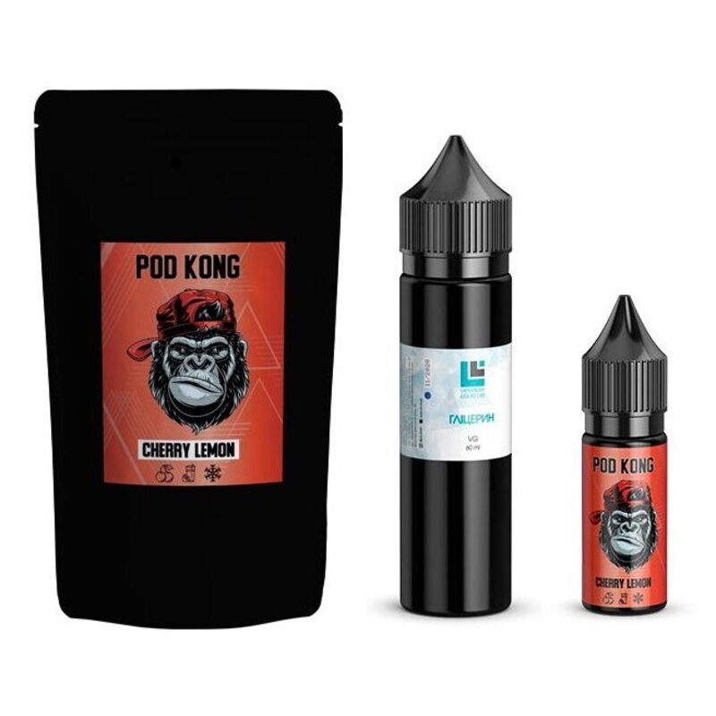 Набір POD KONG Cherry Lemon, 60 мл Органічний - 1