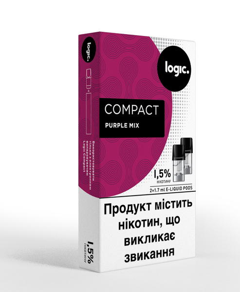 Сменный картридж для Logic Compact - PurpleMix 2 шт (Original)