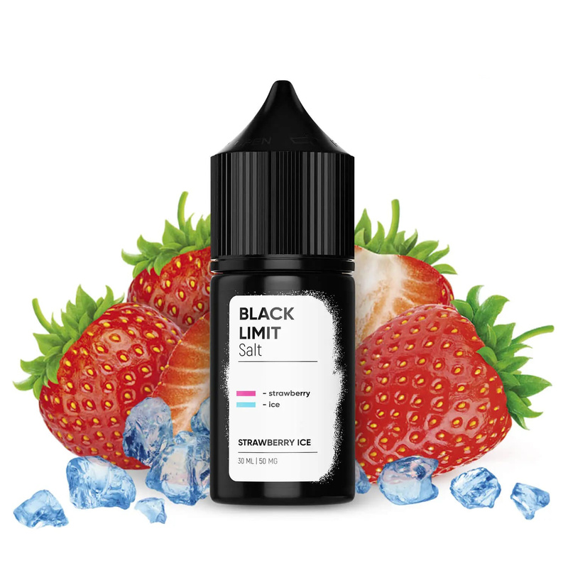 Жидкость Black Limit Salt Strawberry Ice, 30 мл