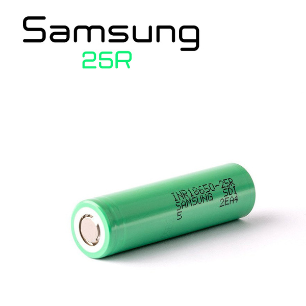 Аккумулятор Samsung 18650 2500mAh INR 25R (20A) (Original)