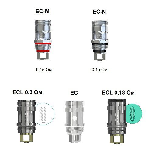 Сменные испарители Eleaf EC (Original)