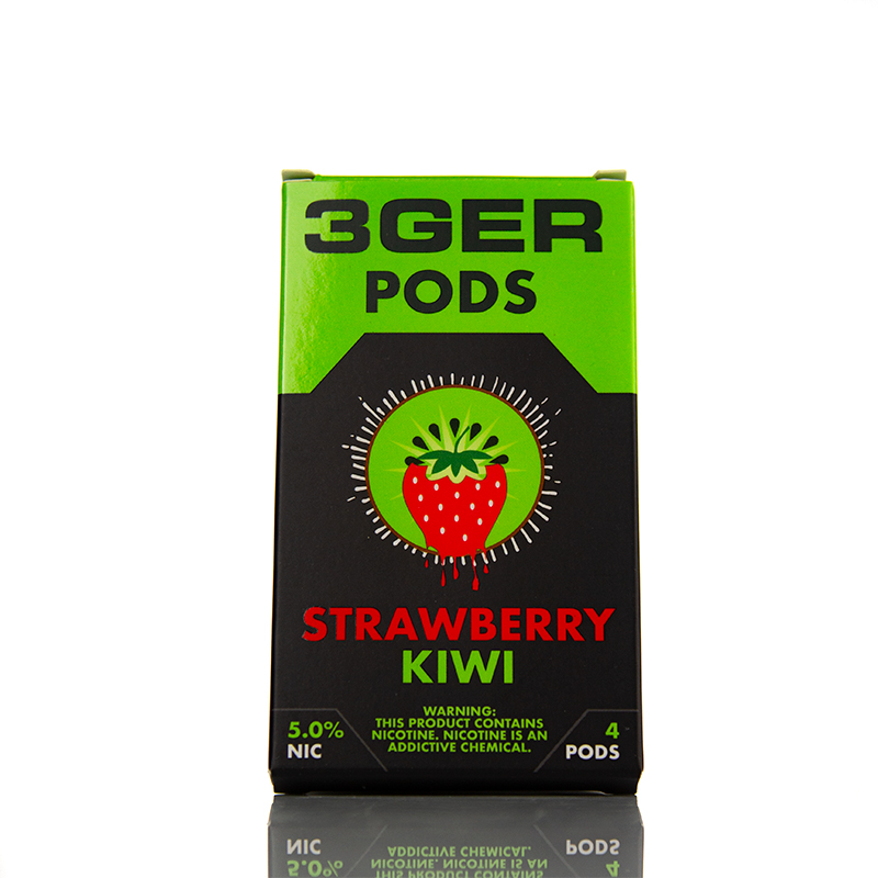 Змінний картридж для Juul 3Ger Pods - Strawberry Kiwi 4 шт (Original)