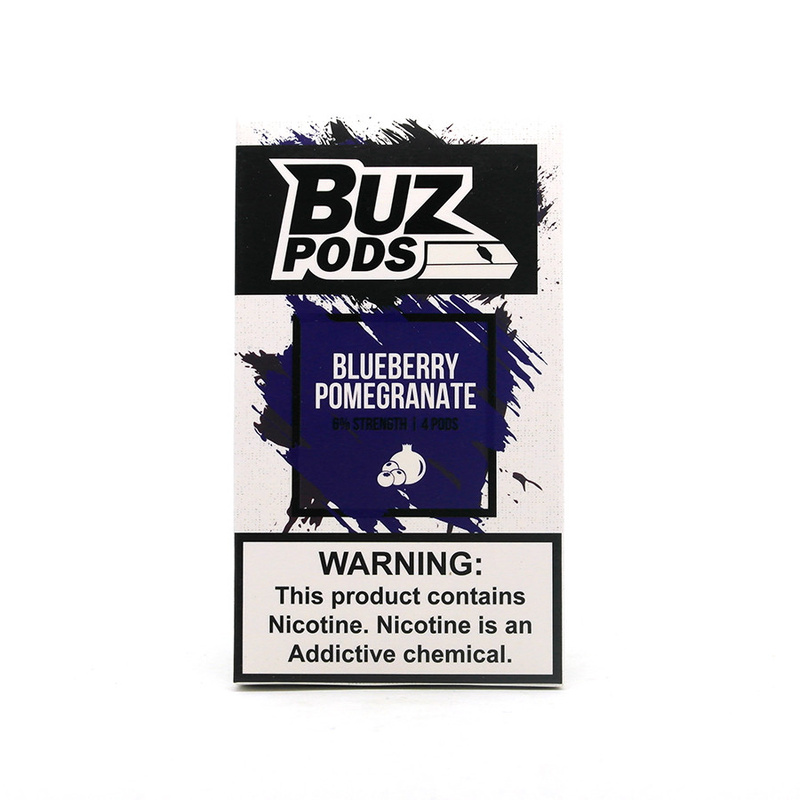 Сменный картридж для Juul BUZ Pods - Blueberry Pomegranate 4 шт (Original)