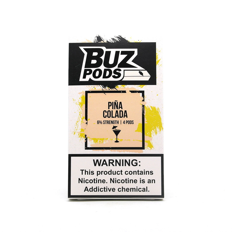 Змінний картридж для Juul BUZ Pods - Pina Colada 4 шт (Original)