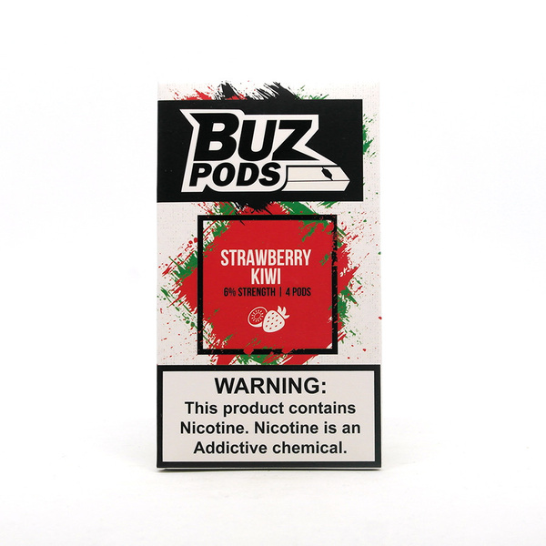 Змінний картридж для Juul BUZ Pods - Strawberry Kiwi 4 шт (Original)