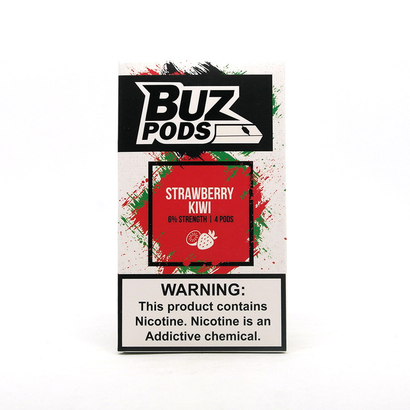 Сменный картридж для Juul BUZ Pods - Strawberry Kiwi 4 шт (Original)