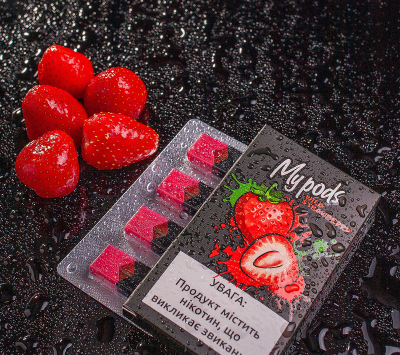 Змінний картридж для Juul My pods by Hype - Wild Strawberry 4 шт (Original)
